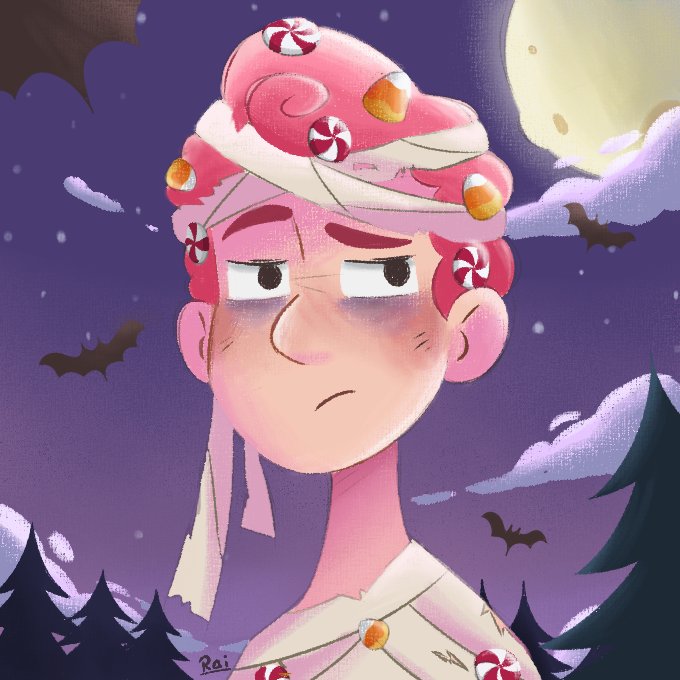 rainogueirart's tweet photo. Halloween already? 👻🎃 #NewProfilePic #illustration https://t.co/hNiYb2qMx5