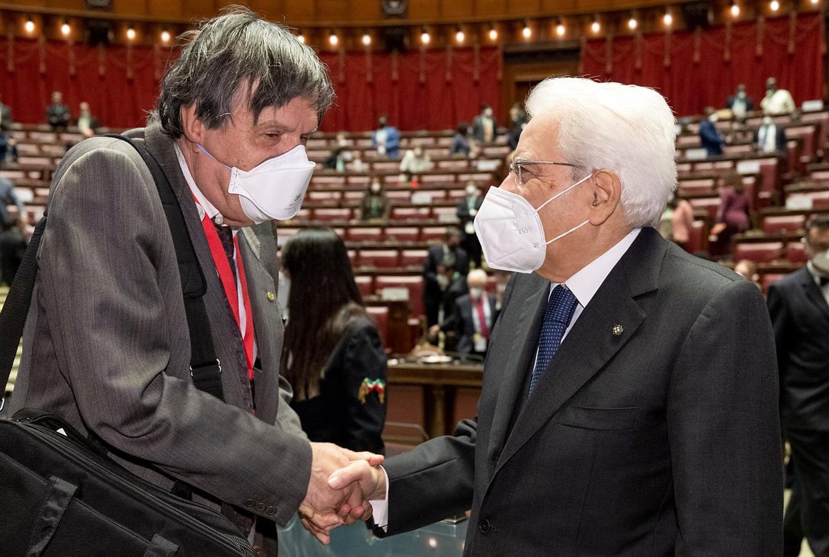 salviamoricerca's tweet photo. #nobelprize2021
🎙L'intervento di @giorgioparisi alla  Cerimonia di apertura della Pre-Cop26 Roma presso @Montecitorio di oggi

🔴  Parisi: "L'umanità deve fare delle scelte essenziali, deve contrastare con forza il cambiamento climatico"

👉  https://t.co/6QOnfq5vi1 https://t.co/kMPdgLFXgm