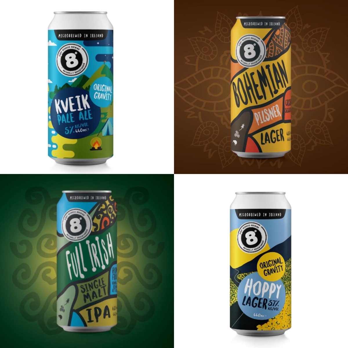 8degreesbrewing's tweet photo. Now live in the webshop, this mixed case has two recent releases - #OriginalGravityKveikPaleAle & #OriginalGravityHoppyLager – along with a couple of long standing favourites: #BohemianPilsnerLager & #FullIrishIPA
https://t.co/h7e0Rj5F5I
#DrinkResponsibly https://t.co/rDTEzHXLGU