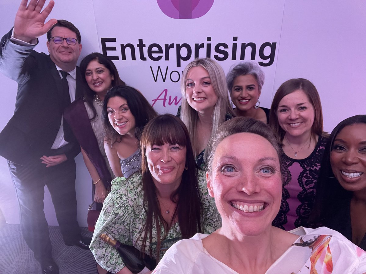 The amazing ⁦<a href="/AsktheChameleon/">Rachel Hayward</a>⁩ is our Enterprising Woman of the year at #chamberew thank you ⁦⁦<a href="/MidsEngInv/">MEIFBBB</a>⁩  #MEIF