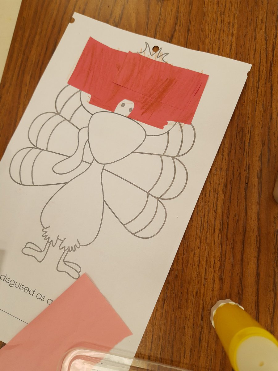 1A had some great ideas about how to disguise their turkeys today.