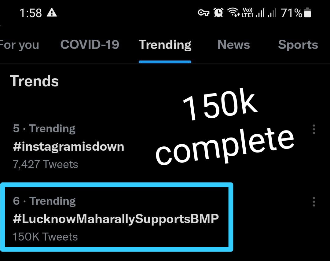 #LucknowMaharallySupportsBMP
