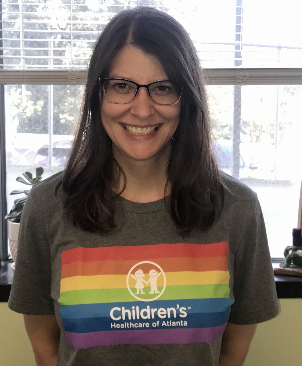 RebeccaDeanSanders (@rebeccadeansan1) on Twitter photo Sometimes, a free t shirt from work is more than just a free t shirt. Wearing my <a href="/childrensatl/">Children's</a> shirt with pride! 🌈❤️ Sometimes, a free t shirt from work is more than just a free t shirt. Wearing my <a href="/childrensatl/">Children's</a> shirt with pride! 🌈❤️