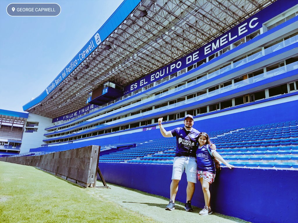 Arcaya77's tweet photo. Lindos momentos en la Caldera 🏟💙
@CSEmelec Toda la Vida
#ProntoVolvemos 😌 https://t.co/DlchKsvrdl
