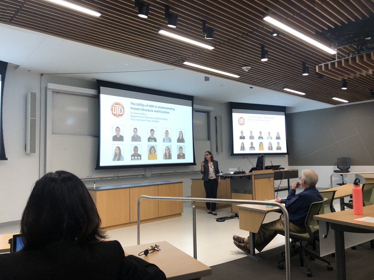ronsmaldone's tweet photo. Tenure talk for @DArcy_Lab_UTD! #slamdunk https://t.co/hE8rBA4vVB