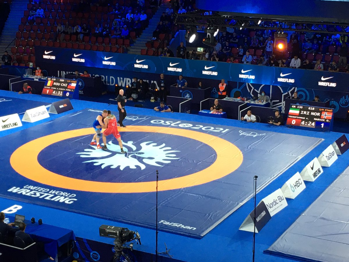 Gøy å se Oscar Marvik i dag. #WrestleOslo