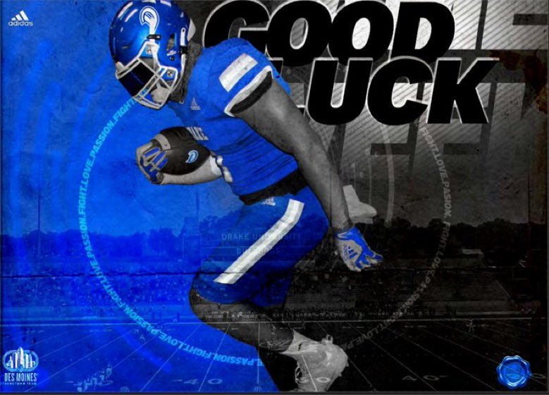 Thank you @DrakeCoachSmith and @DrakeBulldogsFB for the support‼️ @tstepsis @Adamgajo @KirkWherritt #GameChangers #FeastDogs