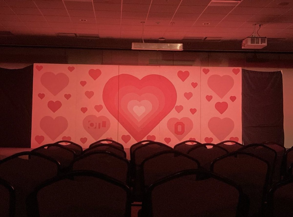 OfftheLakeOSU's tweet photo. POV: You’re sitting in LAWRENCE TOWER BALLROOM at 7PM TONIGHT or 3PM SUNDAY waiting for our FALL CABARET to start!! https://t.co/10ThLBqSkL