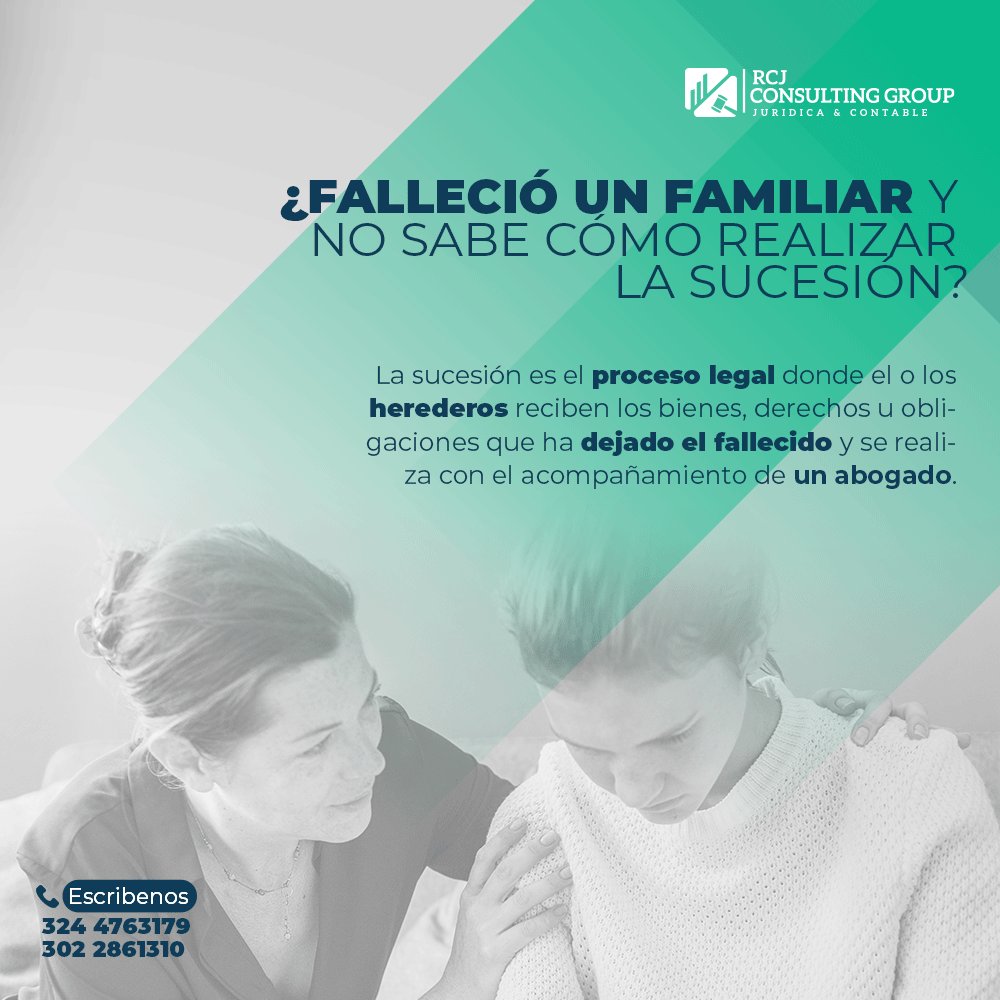 rcjconsul_group's tweet photo. Contamos con un equipo especializado en Derecho Civil, con altos estándares de experiencia y conocimiento
En nuestro equipo Jurídico contamos con mas de 20 años de experiencia.
Contáctanos a nuestras líneas de atención al cliente.
Agenda tu cita:
3244763179–3022861310
#sucesiones https://t.co/teMGQLWzyr