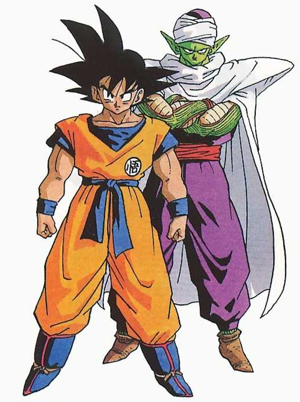 Goku vs Piccolo Jr Anime e mangá! - Daiko O Saiyajin