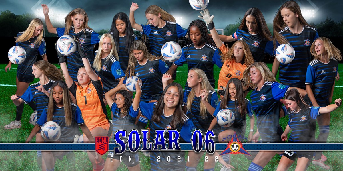 SolarECNL06's tweet photo. We are excited to present our 2021-2022 Team Photos🔥 Thanks @Iveyphotography for our FANTASTIC Team pics! 🔥 @solar_soccer @TopDrawerSoccer @TheSoccerWire @TheECNL @EcnlTexas https://t.co/nZOVNr1wnf