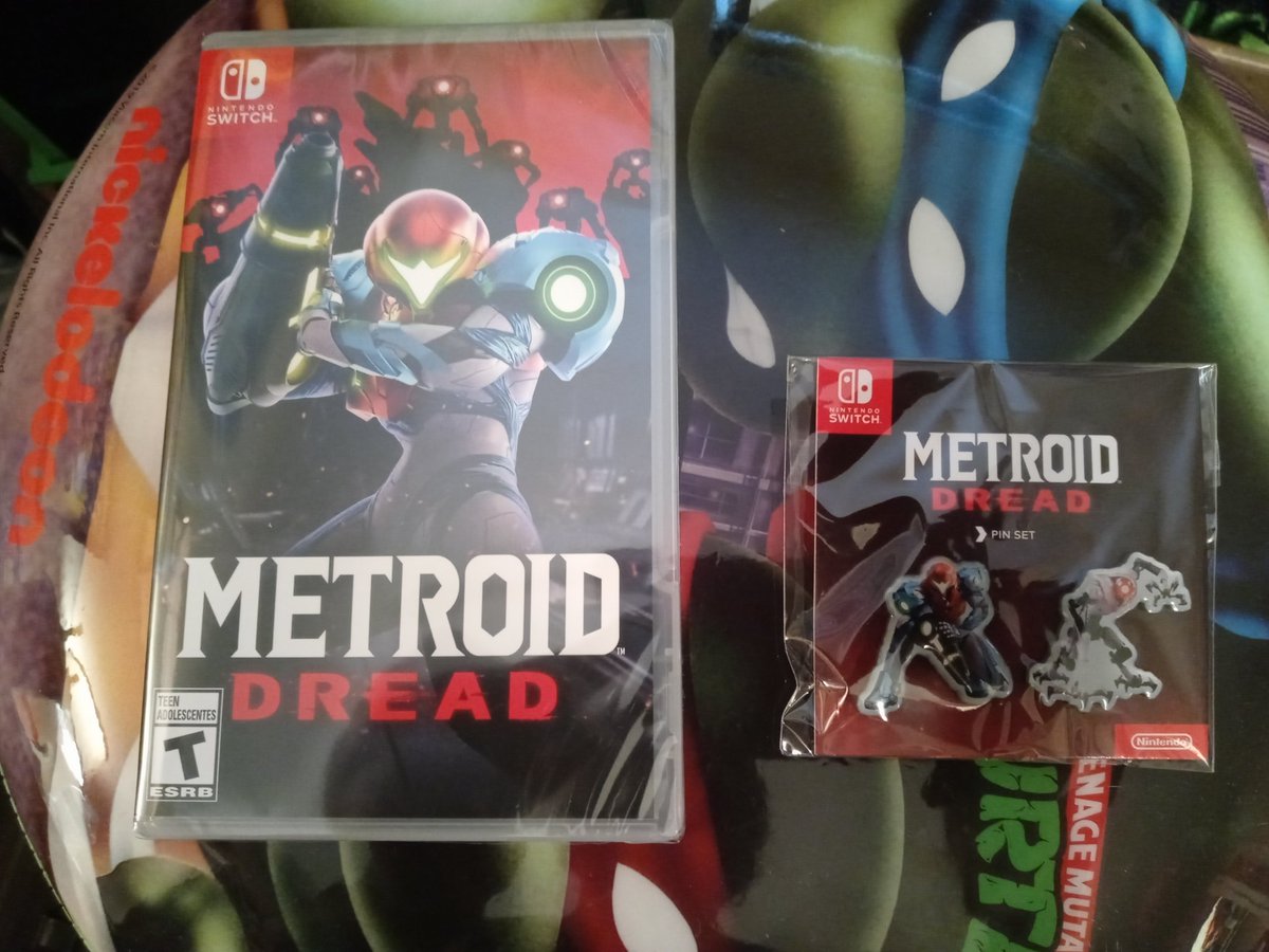 HipHopGeek86's tweet photo. Finally. Can not wait to get this started. #MetroidDread #metroid35th #MetroidDreadFriday #Metroid #Nintendo #NintendoSwitch https://t.co/97D1dBmPo3