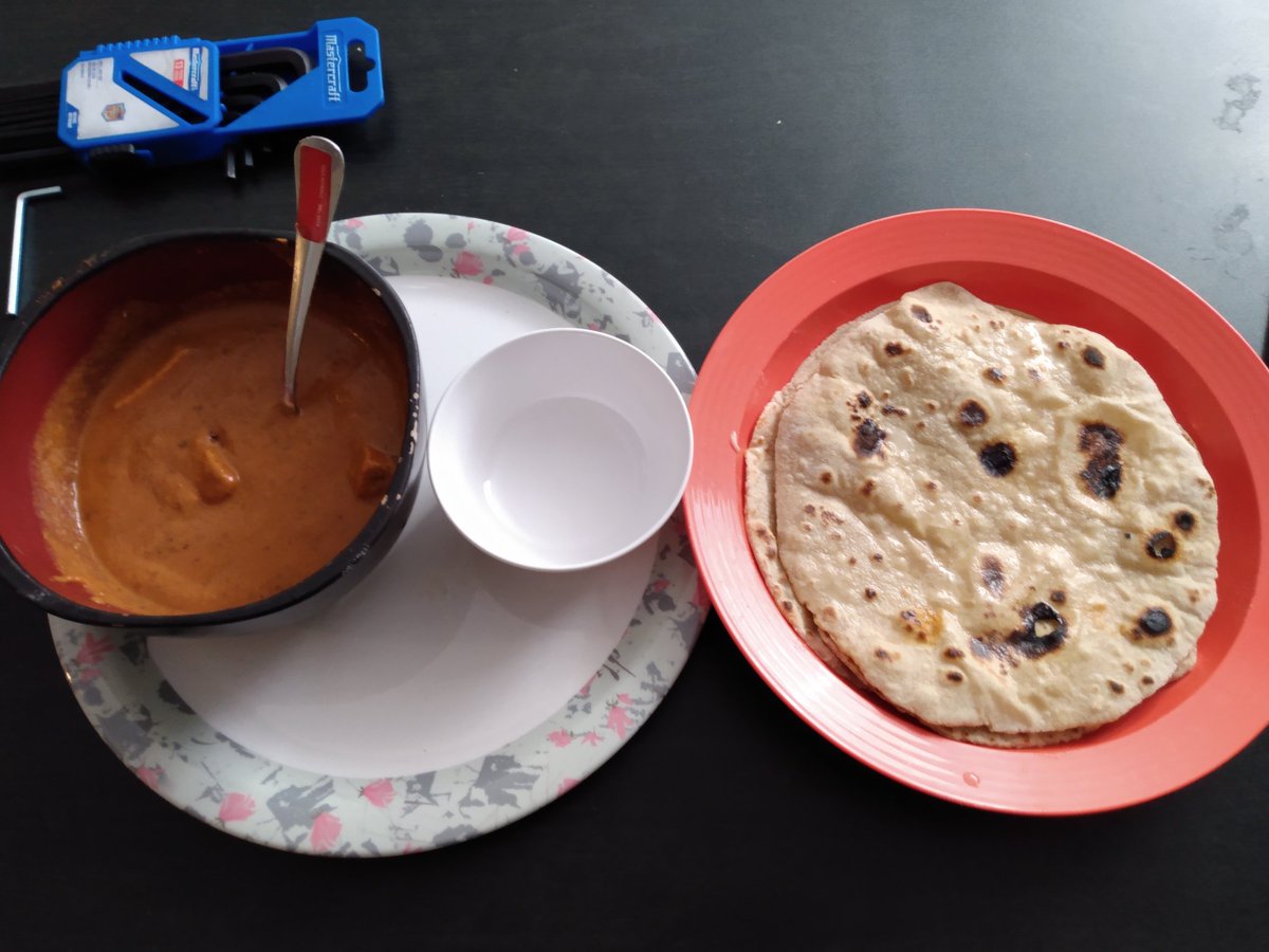 Times like these make you realize that the advancements in instant food industry are god level (talking about paneer butter masala lol)