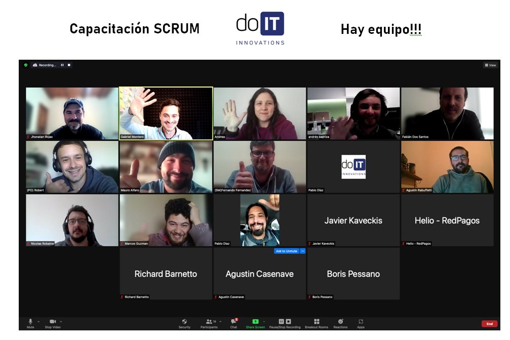 Gracias a los cracks de <a href="/PeregrinusUY/">Peregrinus</a>  por la capacitación #Scrum.  Fue excelente!!!

#doitinnovations #scrum #softwaredevelopment