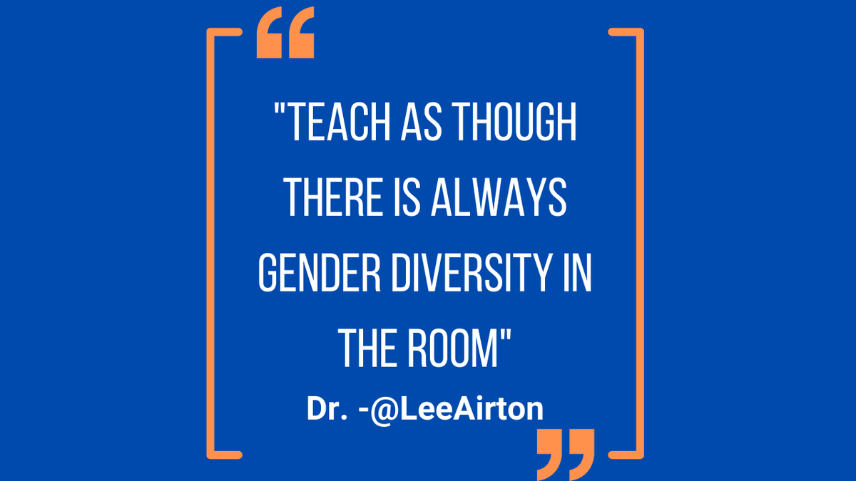 tricia_fried's tweet photo. It was a joy to learn from @LeeAirton this week. If you are unfamiliar with Dr. Airton's books, research, and resources, please do yourself the great favour of learning more: https://t.co/27uAXsoMST
#teachpride #lgbtqED #genderdiversity https://t.co/qWoki2aAI1