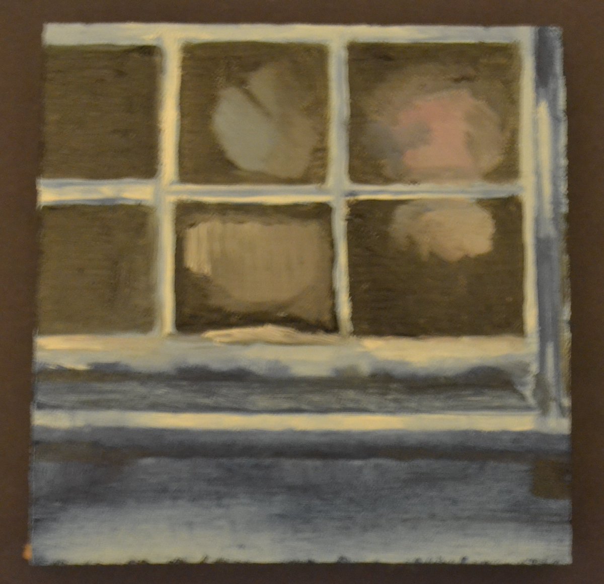 sblackhallart's tweet image. Oil painting, light reflections 10cm x 10cm #oilpainting #lightreflections