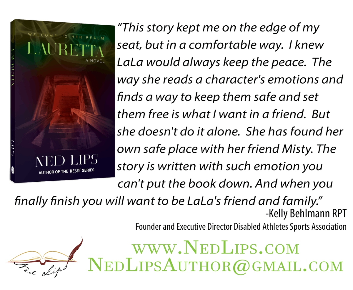 LipsIII's tweet photo. A testimonial by Kelly Behlmann, founder of @Disabled Athlete Sports Association. 
Thank you Kelly for all of the amazing things you do for your athletes and the DASA Team!
#dasasports #disabledathletessportsassociation #NedLipsAuthor #RESETSeries #Freed #CantPutItDown #Theor ... https://t.co/Dle4Eh2t8z