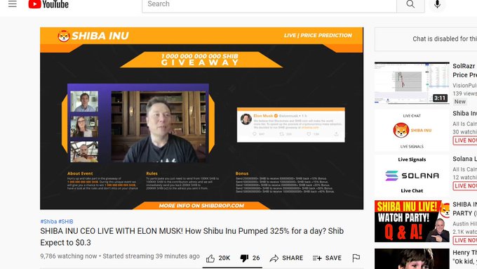 @YouTube how are you allowing these scammers to be playing this "live" video when they are just ripping<a class="tags" target="_blank" title="On Twitter" href="/?out=eyJ0eXAiOiJKV1QiLCJhbGciOiJIUzUxMiJ9.eyJpYXQiOjE3MjE5ODE0MDMsImlzcyI6InR3cG9ybnN0YXJzLmNvbSIsIm5iZiI6MTcyMTk4MTQwMywiZXhwIjoxNzUzNTE3NDAzLCJyZWRpcmVjdF91cmwiOiJodHRwczovL3R3aXR0ZXIuY29tL1lvdVR1YmUifQ.1BXh0pD2PtjD0WLX_e0x9Qe_EHxt-x1a5sRkOAZDcM6B7v7g3QBTm8zo3ccMuknfw0IrdjPmKlpmuqqXu2pLqA">@YouTube</a><a href="/tag/scam"class="tags"><span>#scam</span></a>