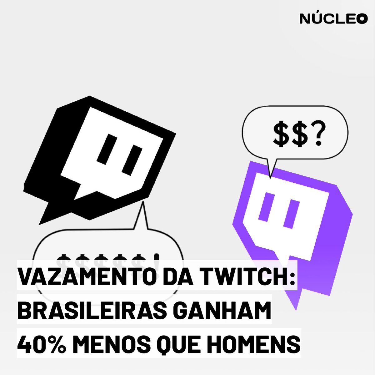 O mundo gamer nunca foi o mais receptivo para mulheres, e o megavazamento de dados internos da Twitch trouxe novas evidências disso.    

Na reportagem desta semana mostramos como streamers brasileiras ganham 40% a menos por seguidor que homens, segue o fio. 🧵