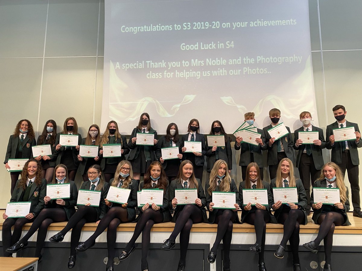 StMungosFalkirk's tweet photo. Thursday was our S4 Prizegiving. A fitting end to their BGE experience including over 30 pupils receiving recognition for being #lockdownlegends https://t.co/JZPg0jspYu