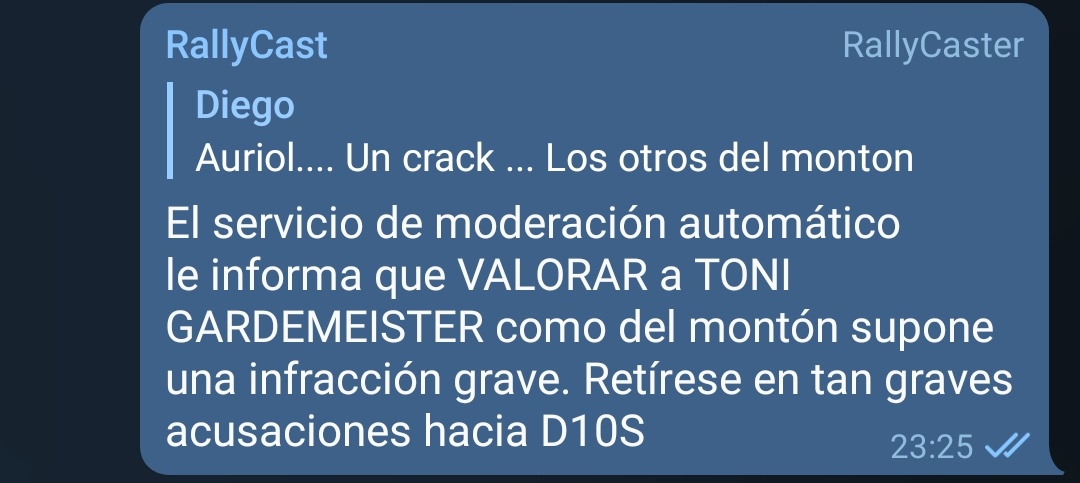 Moderando en Telegram ✍🏻