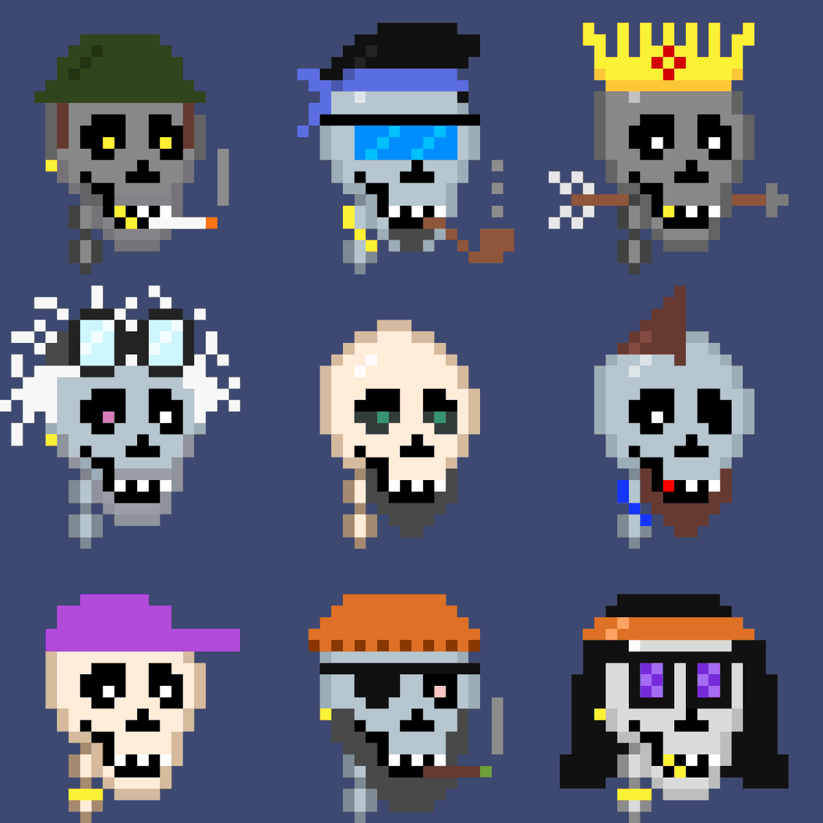 BitSkulls's tweet photo. 📣GIVEAWAY TIME📣
Win a #BitSkull of your own and join the club!
How To Enter:
1. Follow✅
2. Like & Retweet🙌
3. Join Discord: https://t.co/usY7197idm
After 4 days a winner will be chosen in the Discord!
Hope to see you guys there🤟💙
#NFTCommunity #NFTs #NFTGiveaway #NFTdrop https://t.co/KkkwhJFSxM