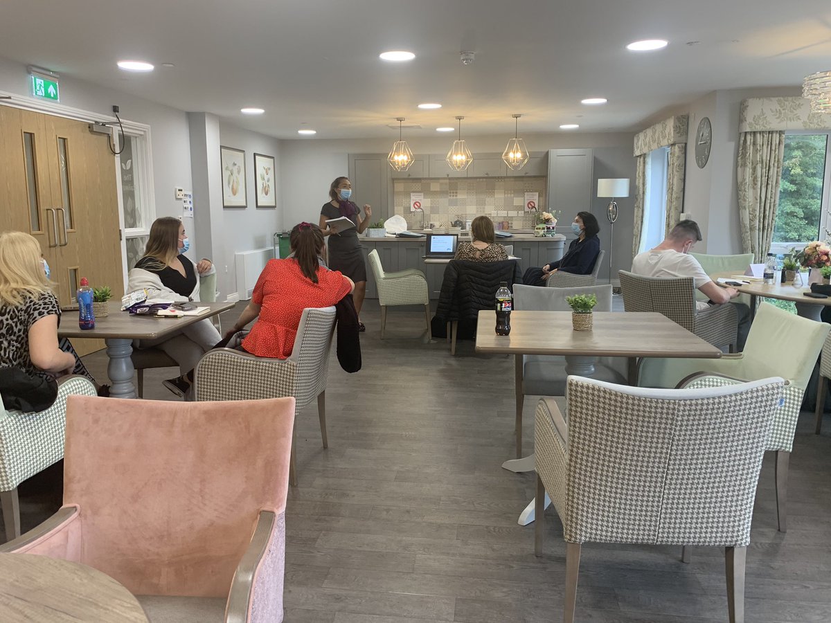 PriorsleeHouse's tweet photo. This week here at Priorslee House, we’ve had a very busy week inducting our care home staff ready for our grand opening

A few pictures taken from thier Customer Care training session earlier on today &amp; not forgetting our lovley welcome bags packed with goodies for our staff https://t.co/DLr4dV8qfj