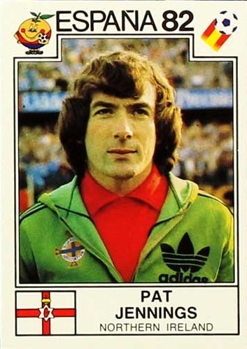 CopaLendas's tweet photo. 󠁧Pat Jennings, Irlanda do Norte 🇬🇬.
Copa do Mundo de 1982, Espanha.
10º lugar.
5 gols sofridos, 4 jogos.
#jennings #northernireland #tuaisceartéireann #worldcup82 #copa82 #fifa #legend #finscéal #bigpat #greenandwhitearmy #norniron #ifa #estadioluiscasanova #nir #panini https://t.co/HYqB9EzRdM