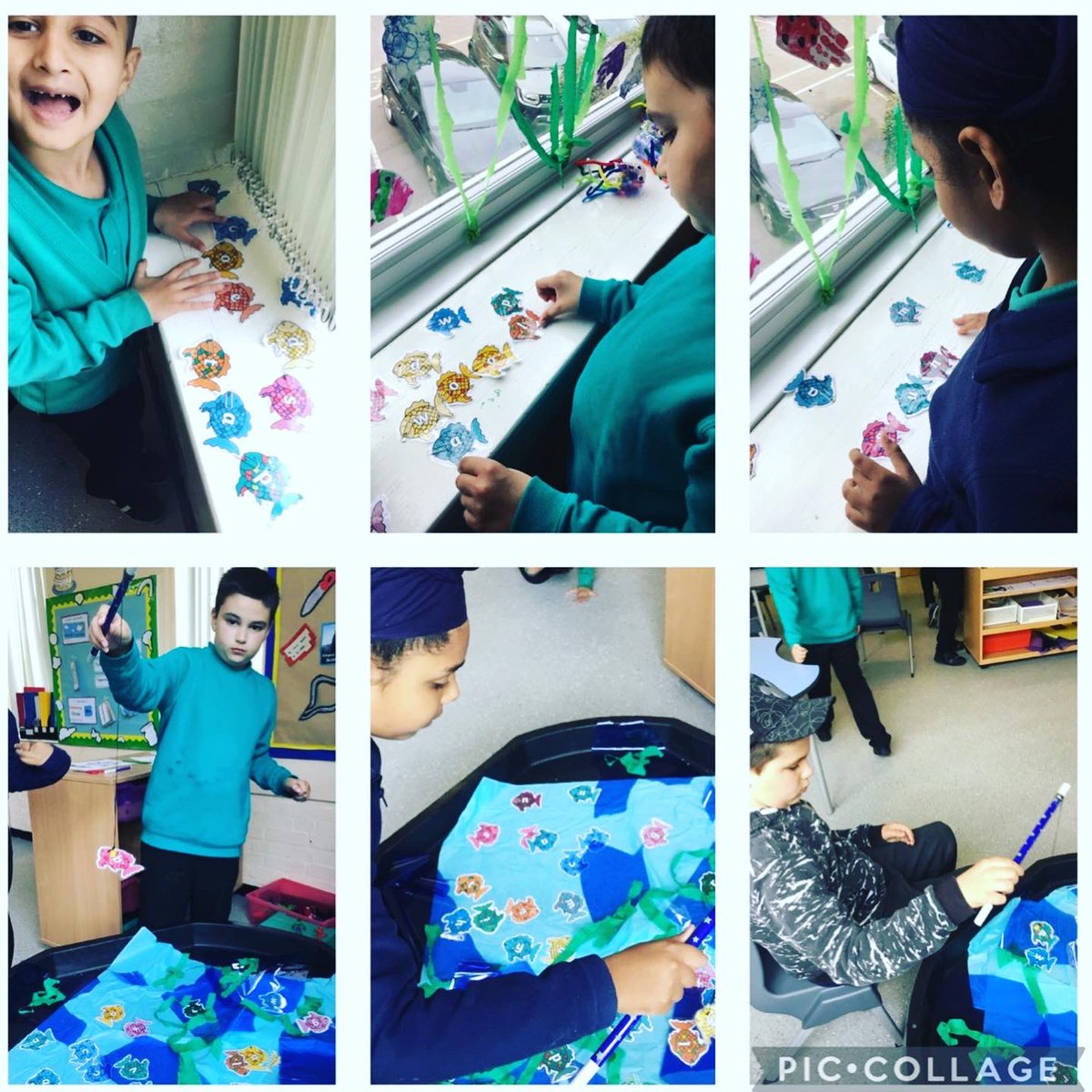 Springwood_Prm's tweet image. Fishing for phonics and making words in #springbase2 #springlanlitcom