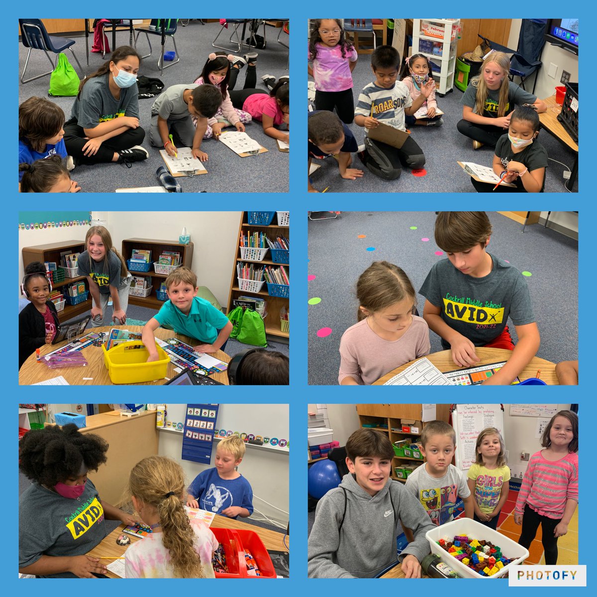 We loved having the 8th grade AVID students from Cockrill Middle School volunteer in our first and second grade classes! #prideinside2021 #mymisd <a href="/MissRumleyCMS/">Miss Rumley</a> <a href="/CockrillAVID/">CMS AVID</a>