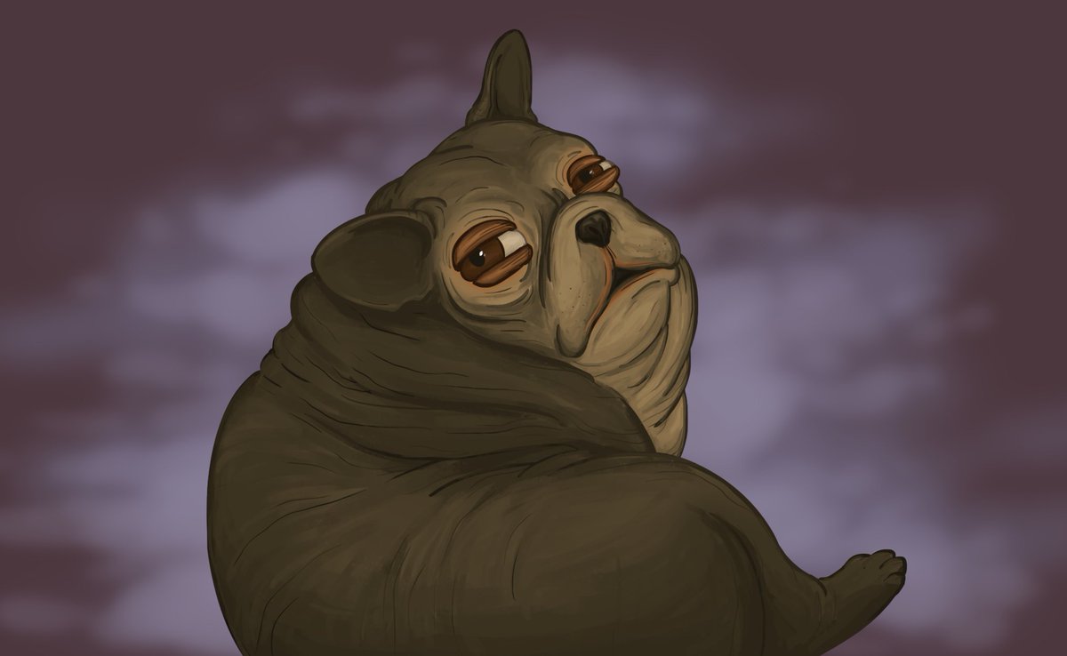 Was listening to @SovietWomble's stream when he compared Lulu to Jabba the Hutt. Made me laugh, so here is my contribution to that thought. You're welcome.