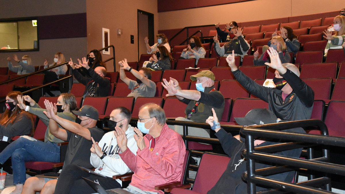 OlympiaSchools's tweet photo. While OSD students enjoyed a day off today, school staff participated in training activities. At Capital HS, staff and the board of directors engaged in a powerful workshop with the Nisqually Tribe about culturally responsive community practices👀🌤 #NisquallyTribe @capitalcougs https://t.co/dONEz1KdSH