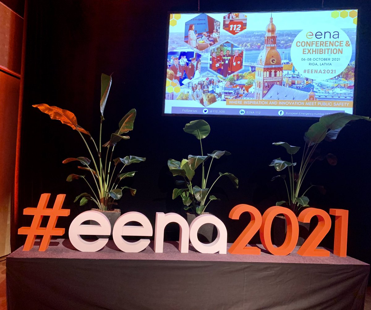 Jess_N_Reed's tweet photo. From cybersecurity, AI and open-source intelligence to UX/UI design, staff retention and implementing #NG112, @112_sos, you outdid yourselves with #EENA2021! @RapidSOS @911NENA911 https://t.co/gfg7zxcpyf