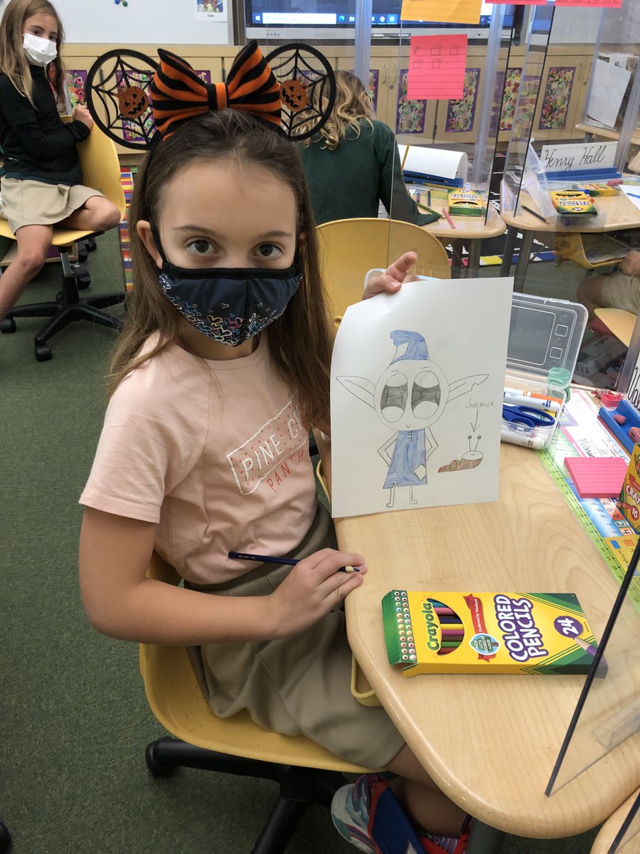 PineCrestLower's tweet photo. #PCGrade2 virtually met with the author of Unicorns are the Worst, Alex Willan. Then they got to draw along with him! #PCCreativity #PCReading 🦄📚✏️ https://t.co/cxoC4xqyGE