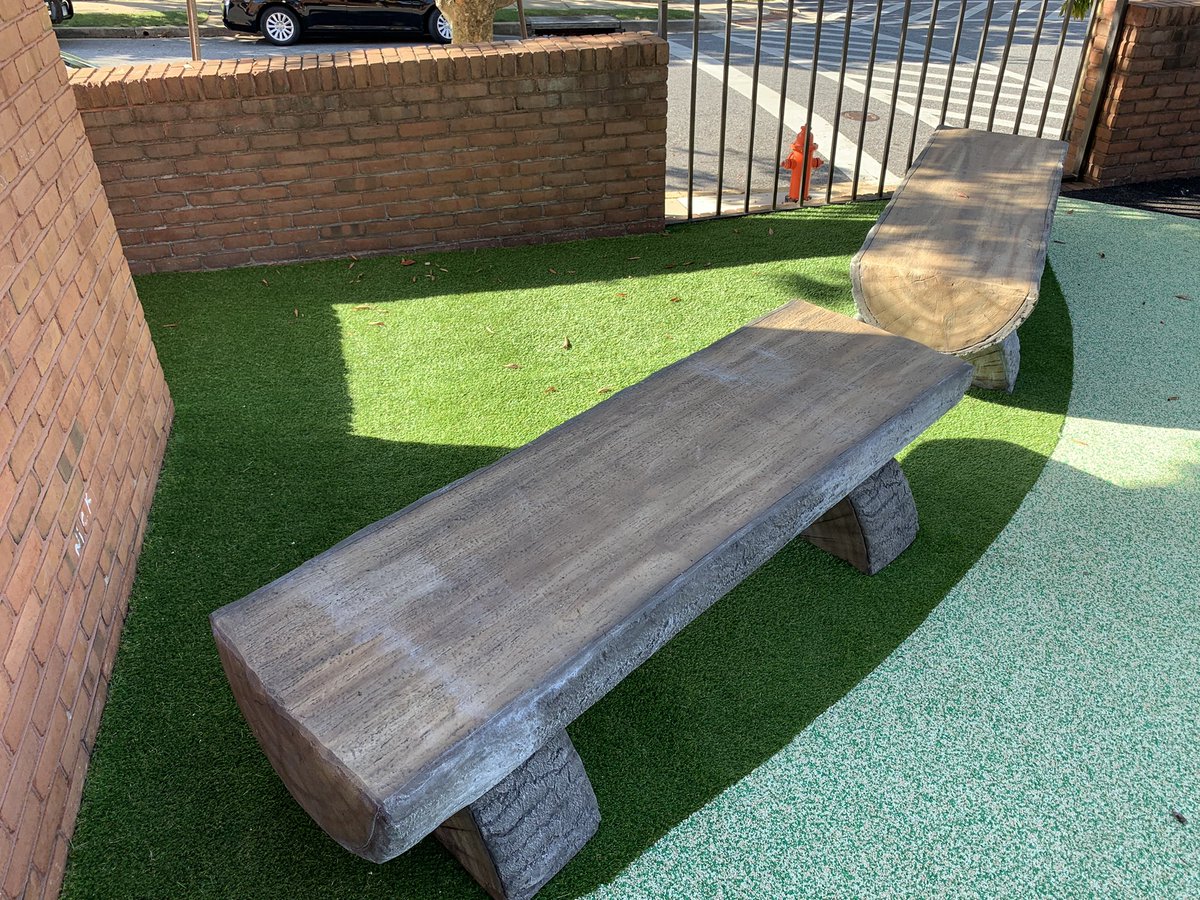 BTCrandall's tweet photo. Littlest members of our Farring Family enjoying our newly resurfaced Tot Lot.  Thank you to GBA and Baltimore Outdoor Learning Program Grant. @BaltCitySchools @SonjaSantelises @JohnDavisBCPS @PlaceTos #CLNLive5 https://t.co/rNQLH9EJ4A