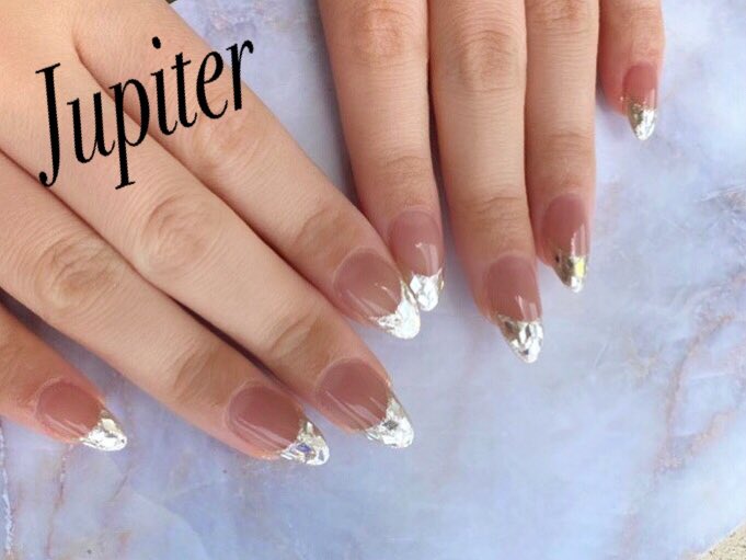 プライベートサロン Jupiter お客様ネイルのご紹介 宇都宮ネイル 安い 宇都宮ネイルサロン ジュピター ジェル ジェルネイル スカルプ やり放題 グラデーション クール ガラスフレンチ ニュアンス スワロフスキー ジェルやり放題 7 000