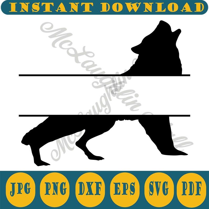 McLaughlinGifts's tweet image. Love wildlife? make creative items w/ our #SplitMonogram #WolfSVG - Ready for your personalization w/ instant access at #Etsy buff.ly/3BqQlsH