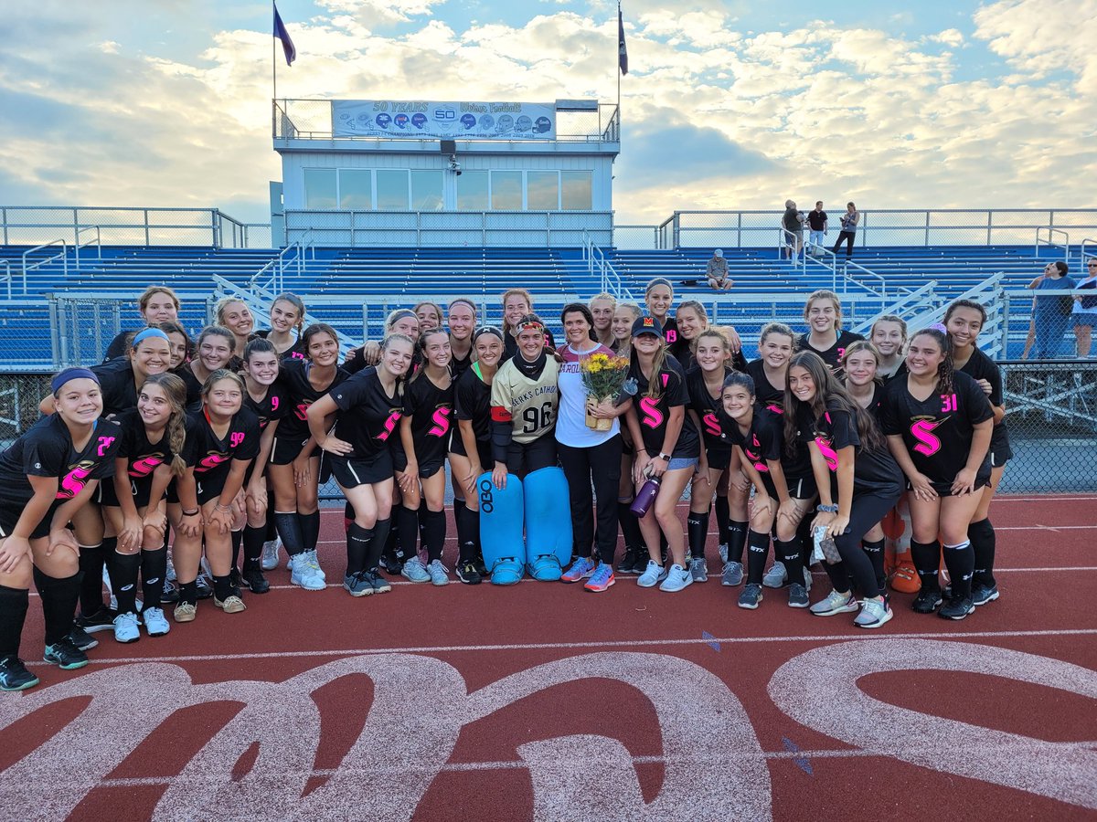 reversestick99's tweet photo. @bcfieldhockey1 and @CWScoutsFH P4TC every year!! Love the tradition!! We honored senior @Gigi65080398's parent @CoachDitsky!! ๐๐ช๐@WeAreBC55 @latchum1 @BerksCatholic https://t.co/3jpPnmXLqs #P4TC https://t.co/XsYkXMG8UB