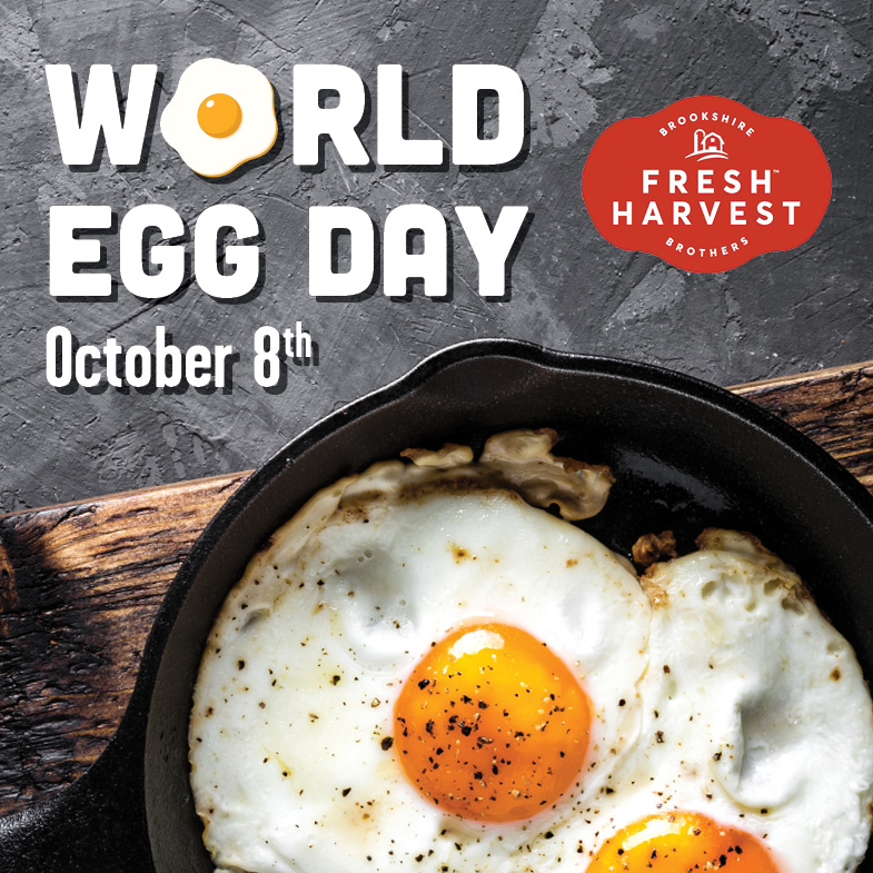 #WorldEggDay is the perfect opportunity to try that recipe you’ve had in your inbox for ages or to get back into the swing of having breakfast again. Visit your local Brookshire Brothers and pick up a pack of Fresh Harvest Eggs to make every breakfast shine.