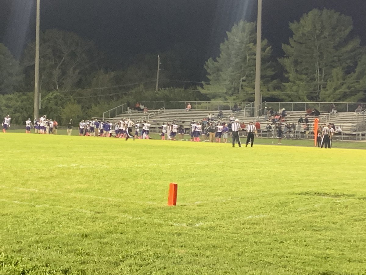 GWContinentals's tweet photo. With the first score of the night, the @GWContinentals are on the board‼️#IPSWeek #GoContinentals 💜🏈🤍 https://t.co/Ye15tgZeTY