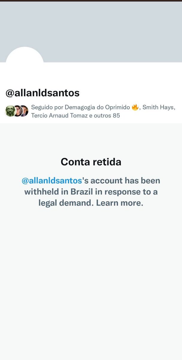 slpng_giants_pt's tweet photo. 🚨🚨🚨 As contas do Terça Livre e do Allan dos Santos acabaram de ser retidas por ordem judicial

Sextou com Grande dia! https://t.co/jSDnnot1QS