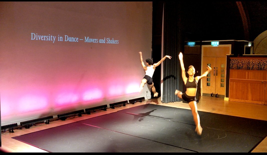 jasminedotiwala's tweet photo. A night at the #ClassicallyBritish dance meets fashion show at @TabernacleW11 in Ladbroke Grove.
Dancers from the Mark Elie dance foundation.
Fashion by @faceteemary1 @faceteemary
With the local legends @DannyJohnJules @LeroyLogan999 @talk2jay @nylonla https://t.co/fGqzKxcrvQ