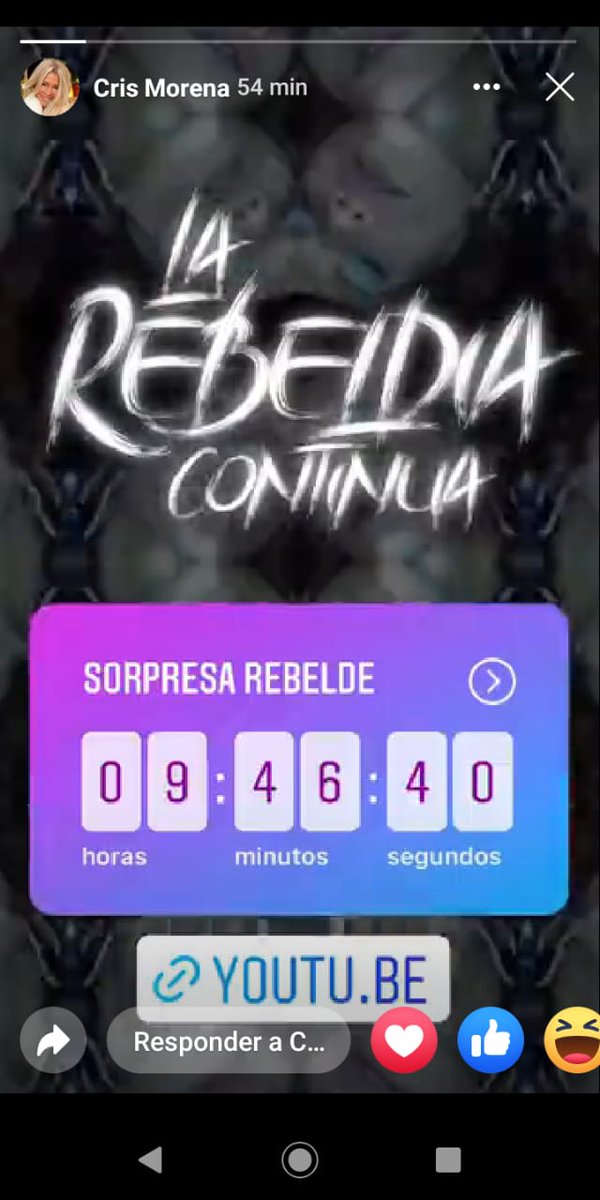 Rebeldewayperu1's tweet photo. La rebeldía continúa ♥️🎶✨ 

@soycrismorena 

#erreway 
#RebeldeWay https://t.co/0oVU68ywoI