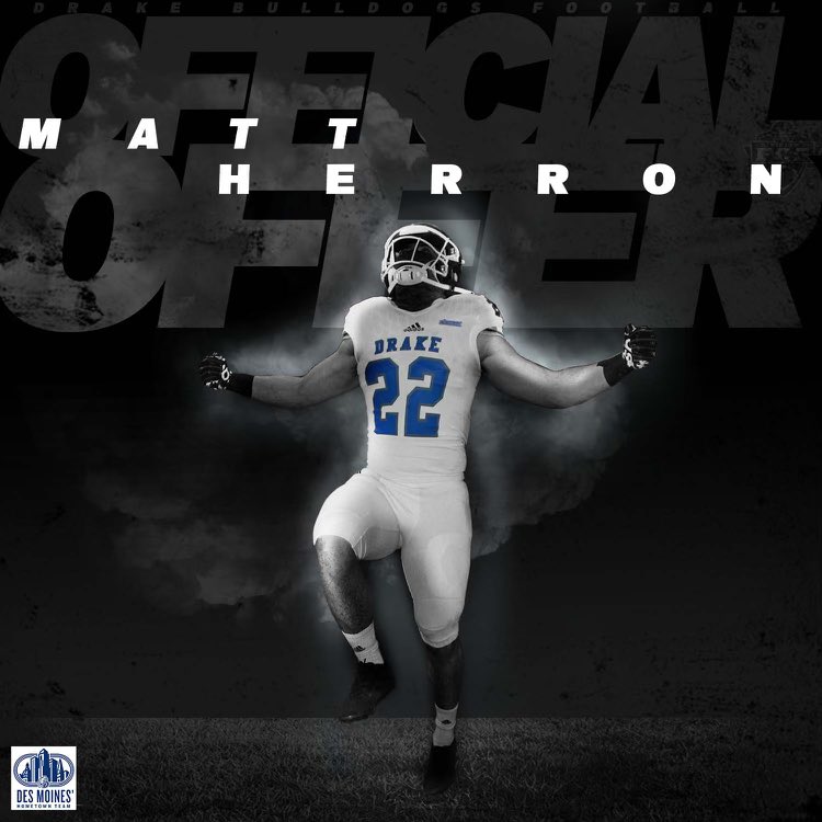 Super excited to announce I have received my 2nd D1 offer from Drake University <a href="/DrakeBulldogsFB/">Drake Football</a> big thanks to <a href="/WillieCashmore/">Willie Cashmore</a> looking forward to the official visit soon.
@bangulo @SBartle247 @AMarkhamRivals <a href="/GregBiggins/">Greg Biggins</a>