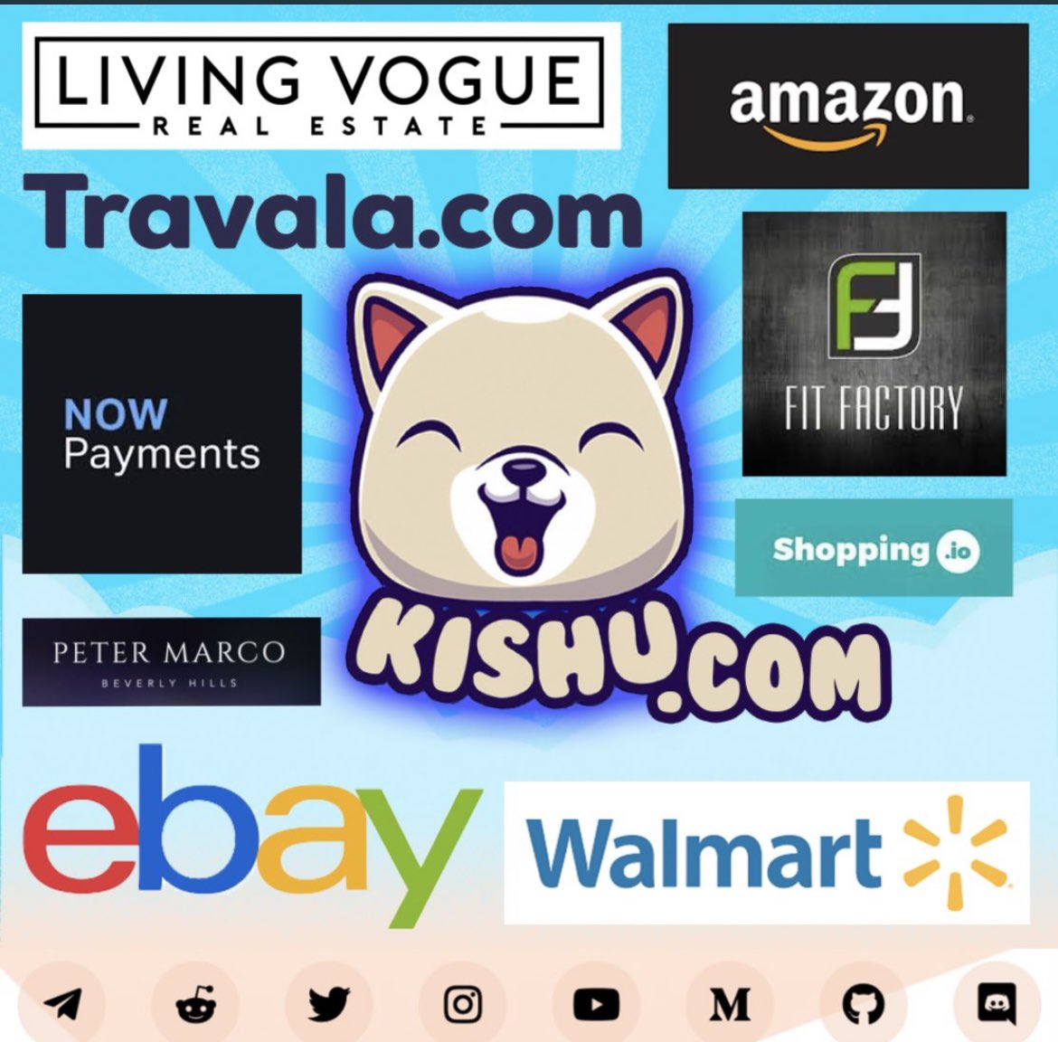 InuKishu's tweet photo. $KISHU 🐶👑 Fying the utility flag with…

1️⃣https://t.co/BKPxg6a2IE
For shopping on amazon, ebay and more
2️⃣NOWPAYMENTS
Accepting payments, paying wages and more
3️⃣ TRAVALA
Travel anywere 🌎
4️⃣LIVING VOGUE
Buy real estate!! 🏠

AND MANY MORE!!! https://t.co/i7pUlDvF9S