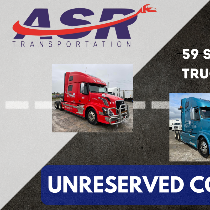 mcdauction's tweet photo. 59 Trucks, 10 Reefer Trailers and 142 Dry Van Trailers are for sale in this unreserved auction sale!
Bid online now before it's too late!
#semitrucks #truckers #trucking #logistics #supplychain #freighting