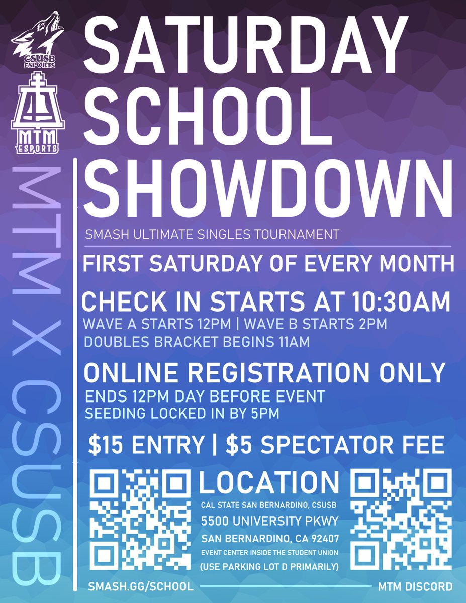 makingthemeta's tweet photo. Registration for Saturday School Showdown #2 (NOV 6th) is now LIVE! BONUS EVENT: WE ARE NOW HOSTING ULTIMATE DOUBLES! Grab a partner and show the I.E. your best team comps! Sign up today https://t.co/iwX0osKucW https://t.co/xaUr9bx8zk