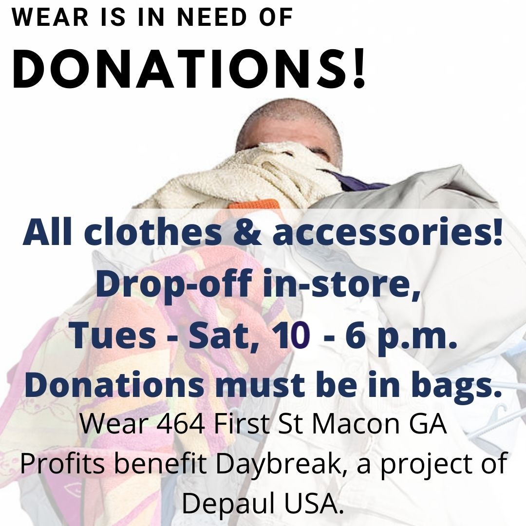 WearMakeChange's tweet photo. Lime Green Tags now 1/2 off! Savings throughout the store, what will you find at #wearmacon #thriftstore in #dtmac #downtownmacon? P.S. We're in need of your #taxdeductable donations! Drop off during open hours, see you soon!- https://t.co/bnuXhlgvvx https://t.co/ZIx7EgONin