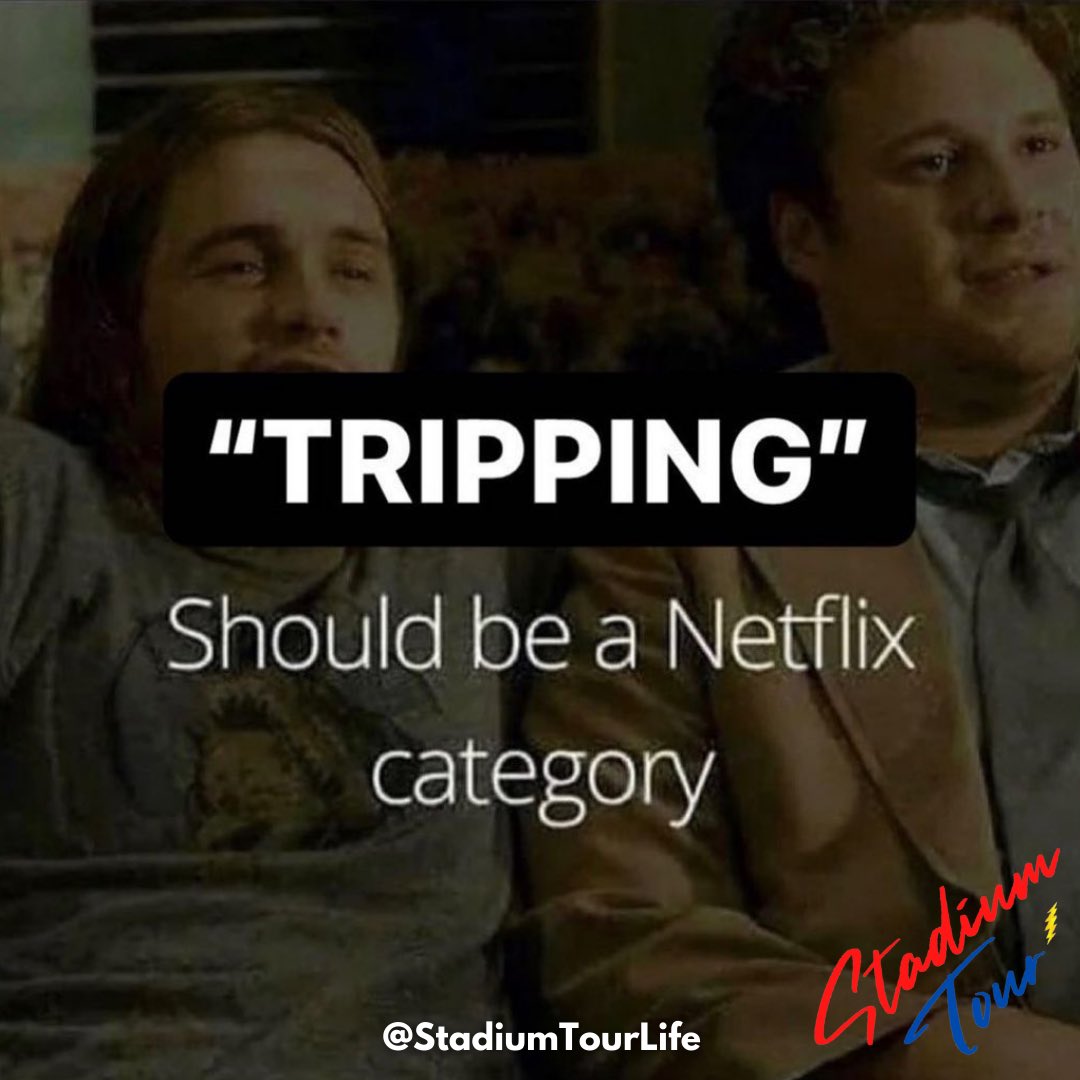 StadiumTourLife's tweet photo. 📺 Who else agrees?!🙋
#tripping #festivals #festivalmemes #netflixmemes #netflix #festivalmeme #hightimes #highthoughts #stonedideas #highideas #stonedthoughts #stoned #sohigh #weedmemes #weedmeme https://t.co/BC9aGOKVZD