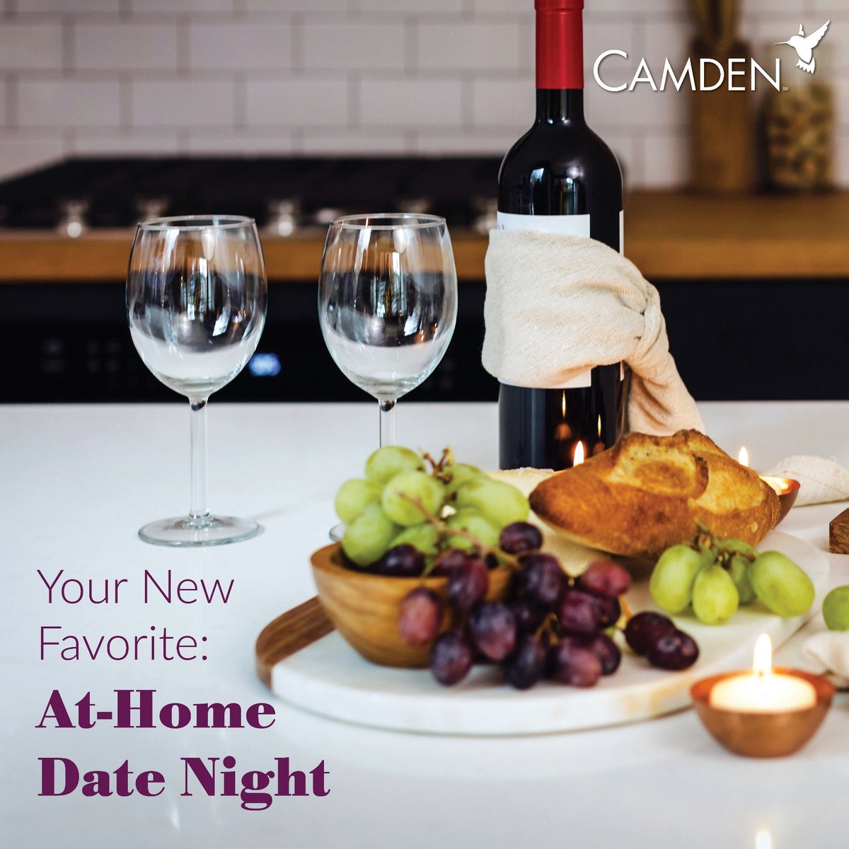 A special date isn’t about where you go but rather doing something with your special someone. We’ve gathered three at-home date night ideas when going out on the town isn’t an option:   camden.pt/3bUGW02